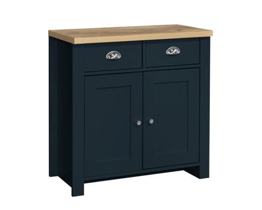Highgate 2 Door 2 Drawer Sideboard-Navy