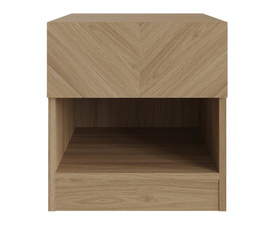 Catania Lamp Table Euro Oak