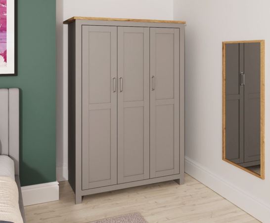 Lisbon 3 Door Wardrobe