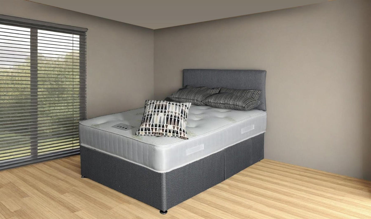 Mister Mattress Luxury 1000 Pocket Set With Headboard - Double