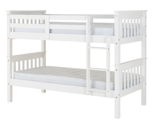 Neptune 3' Bunk Bed - White