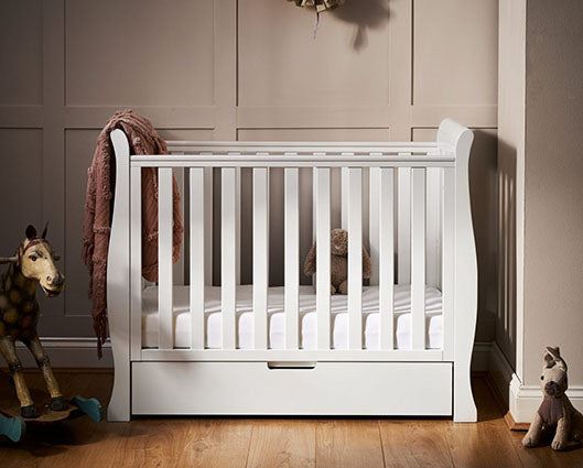 Stamford Space Saver Cot - White