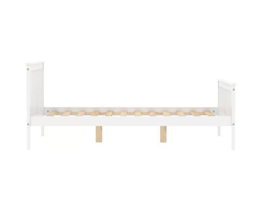 Oxford Pine Double Bed - White