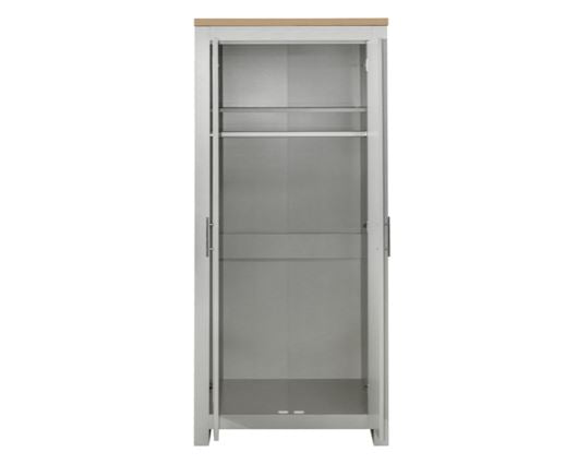 Highgate 2 Door Wardrobe-Grey