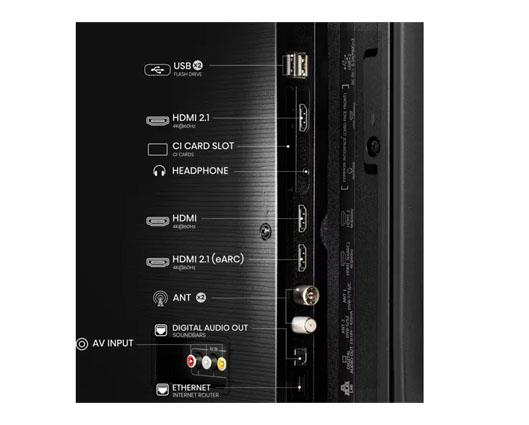 HISENSE E6Q 50" LED 4K HDR Smart TV with Freely