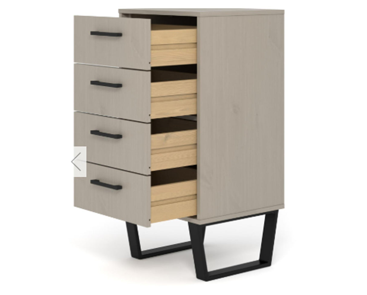 Texas 4 Drawer Narrow Chest