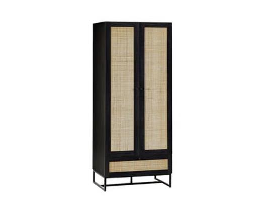 Padstow Wardrobe - Black
