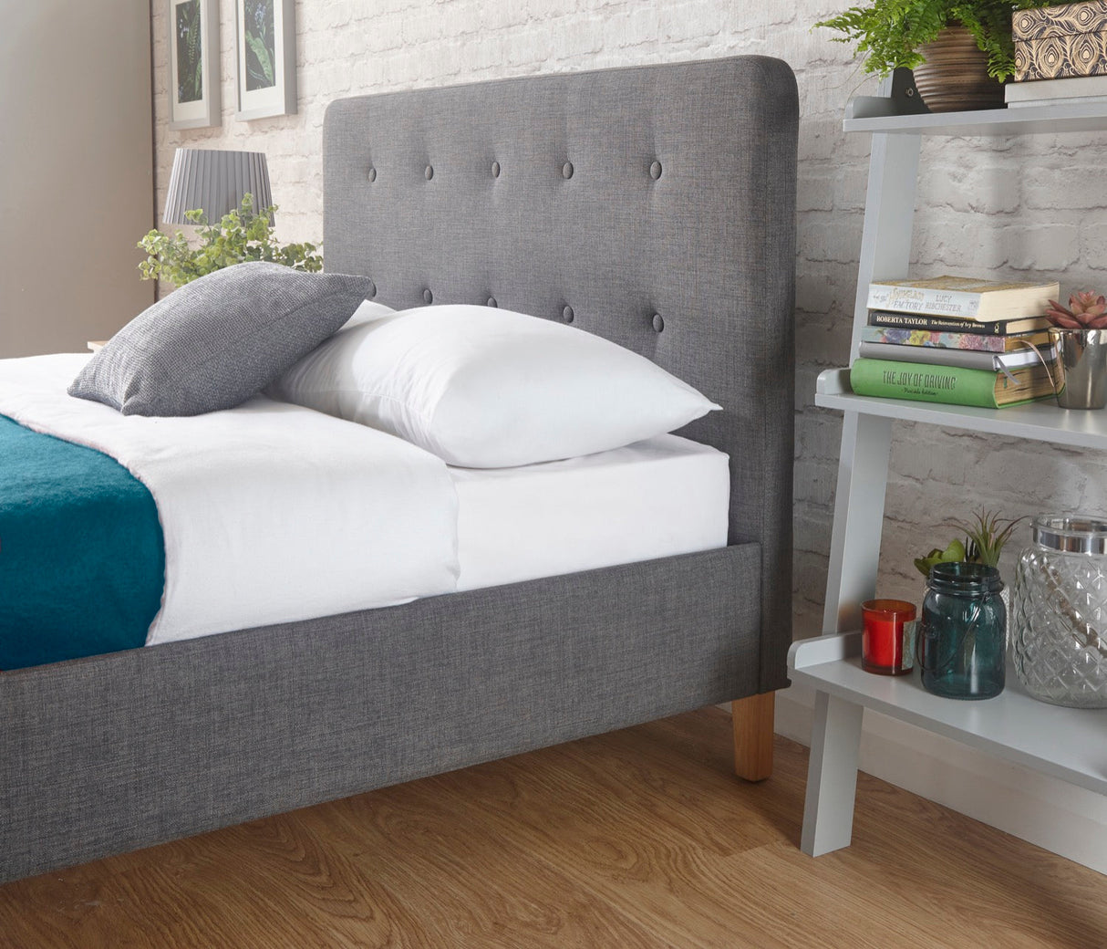 Ashbourne 150cm Bedstead Grey