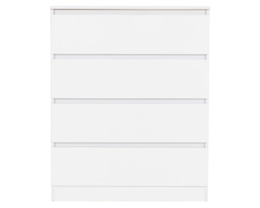 Malvern 4 Drawer Chest - White