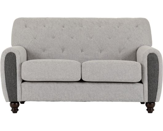Chester 3+2 Suite - Light Grey Fabric
