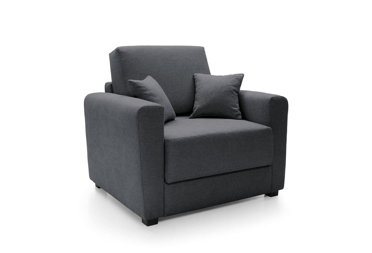 Olly Single Sofa Bed - Black