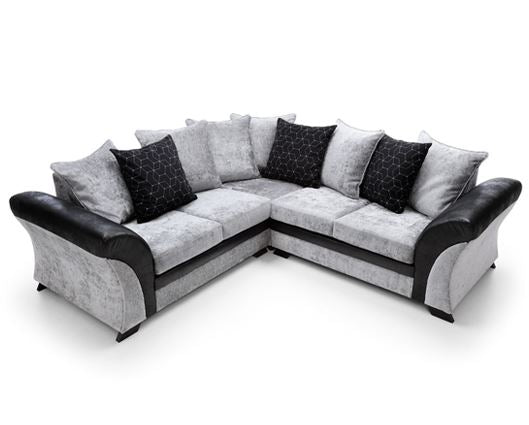 Farrow Corner - black & charcoal