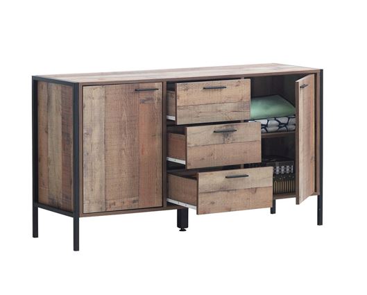 2 Door 3 Drawer Sideboard