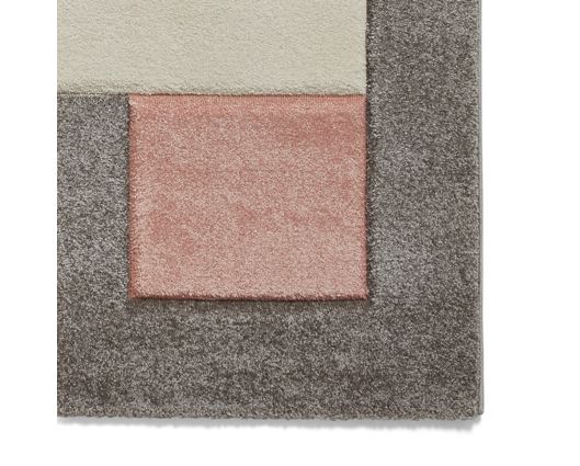 Brooklyn BRK04 Grey/Rose - 120 x 170