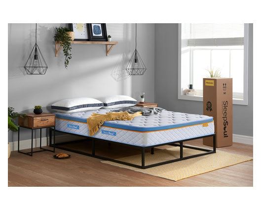 90cm SleepSoul Heaven 2000 Pocket Mattress - Single