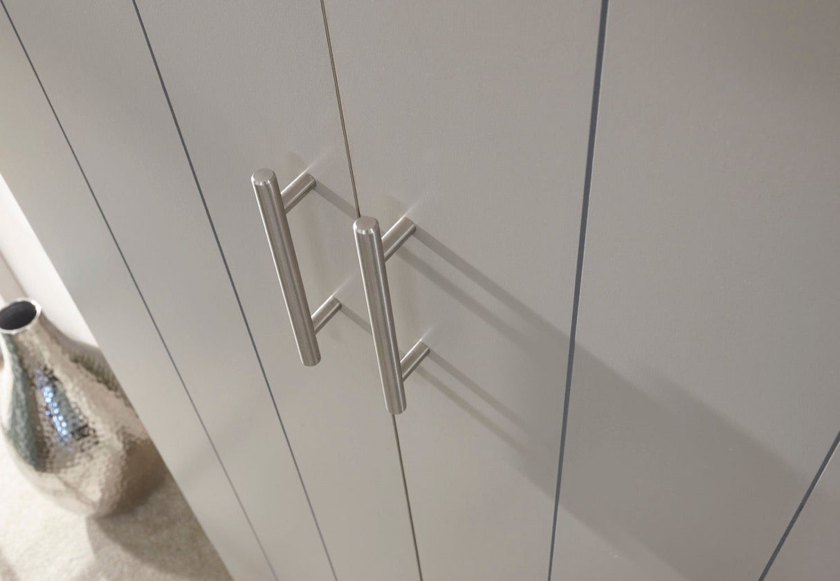 Kendal 2 door 1 drawer wardrobe grey