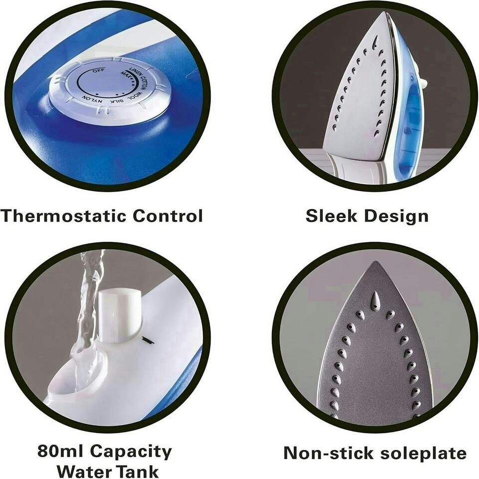 Daewoo Steam Dry 1800w Iron