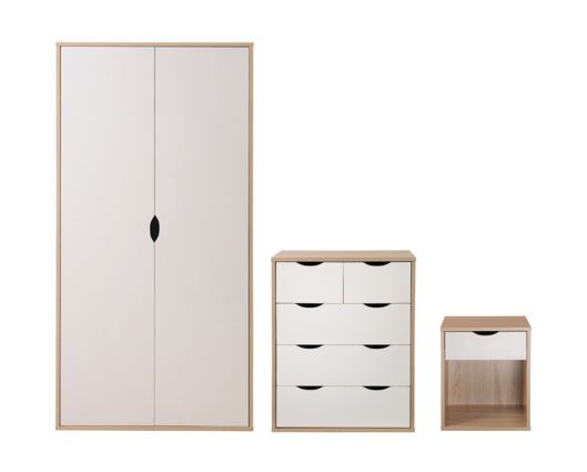 3 Piece Bedroom Set 3 Drawer