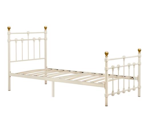 Atlas Single Bed - Cream