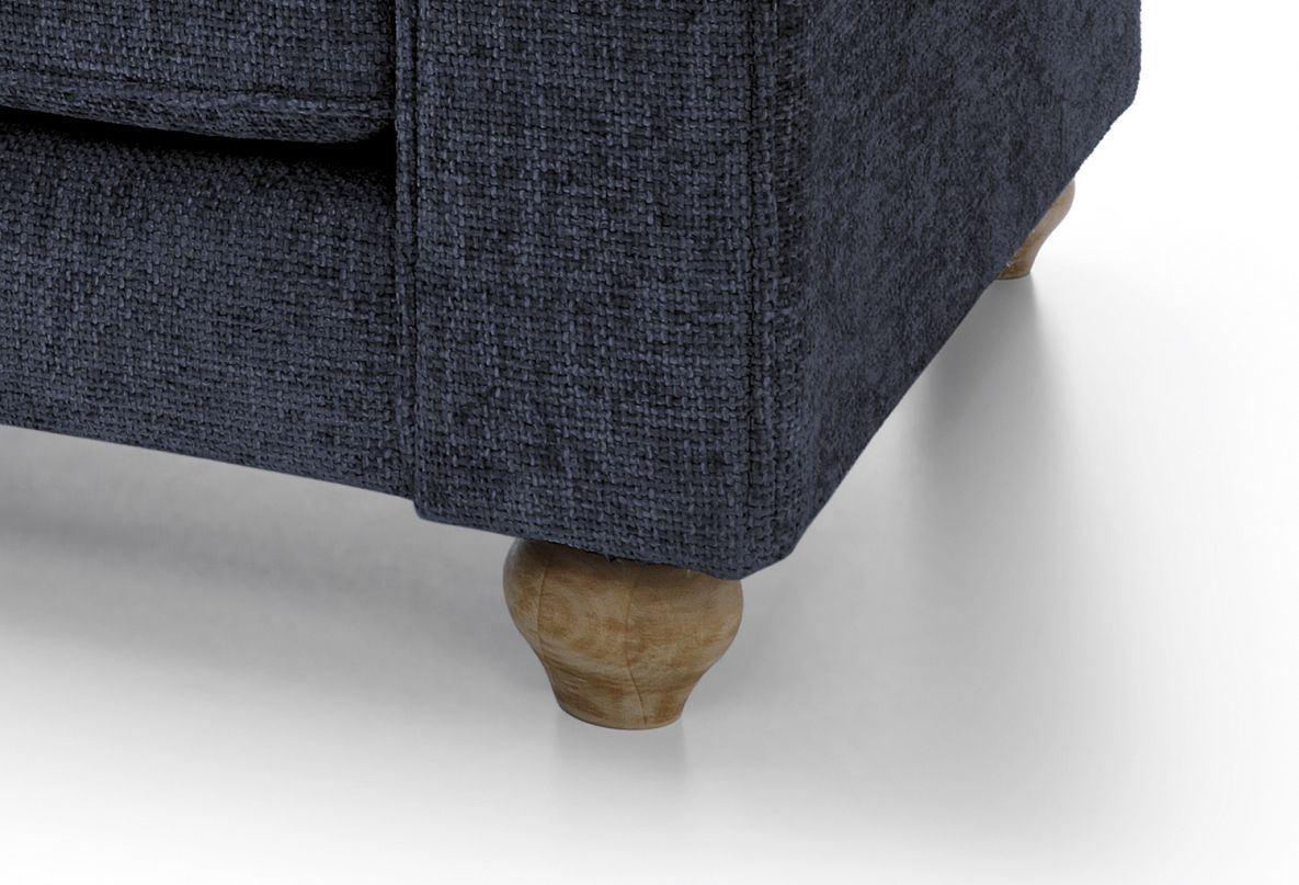 Ingrid 3 Seater - Dark Blue