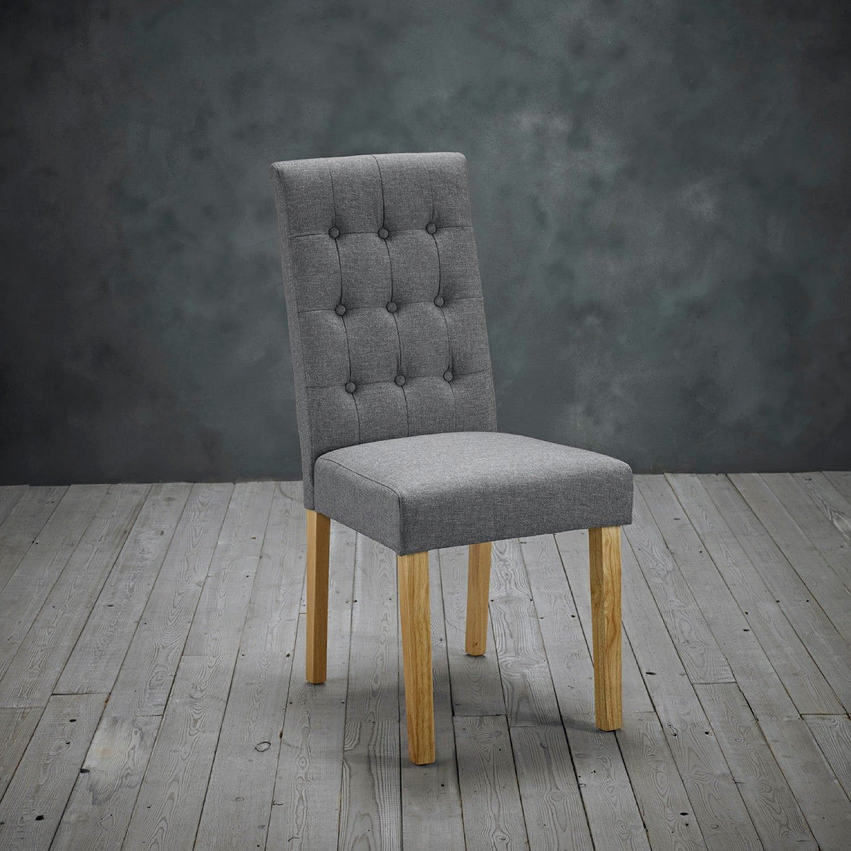Roma Chair Grey (Pack of 2)
