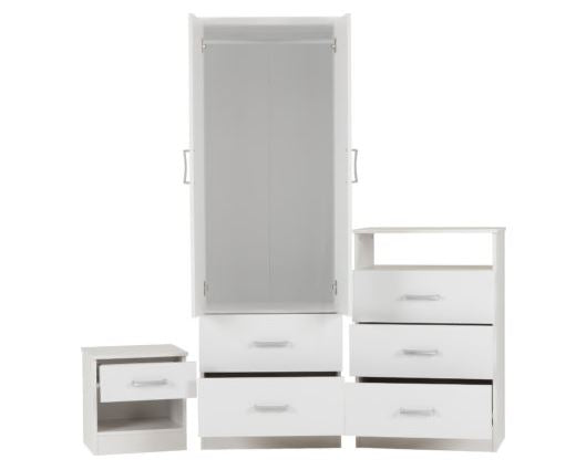 Polar Bedroom Set - White