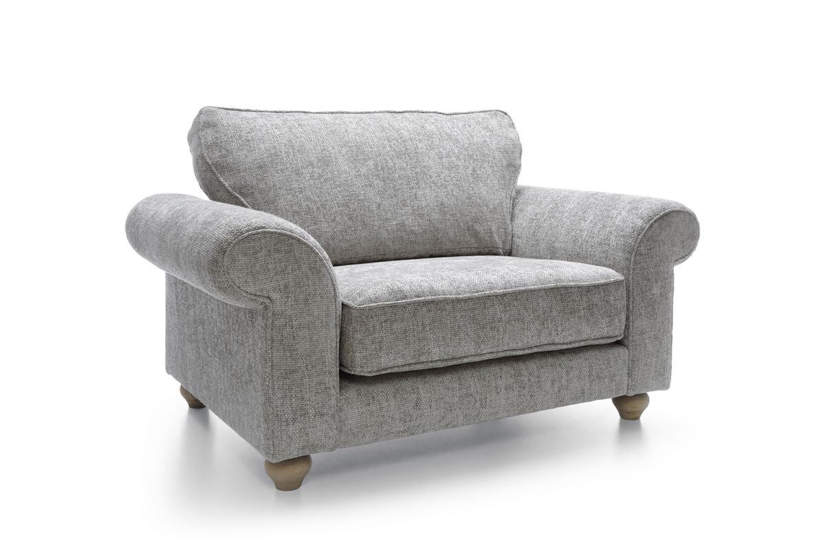 Ingrid Love Seat - Ash Grey
