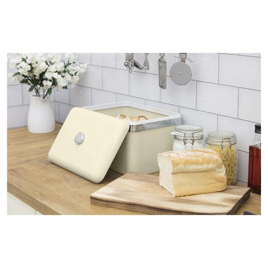 Swan Retro Bread Bin Cream