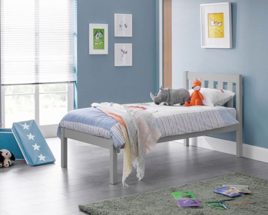 LUNA BED 90CM DOVE GREY