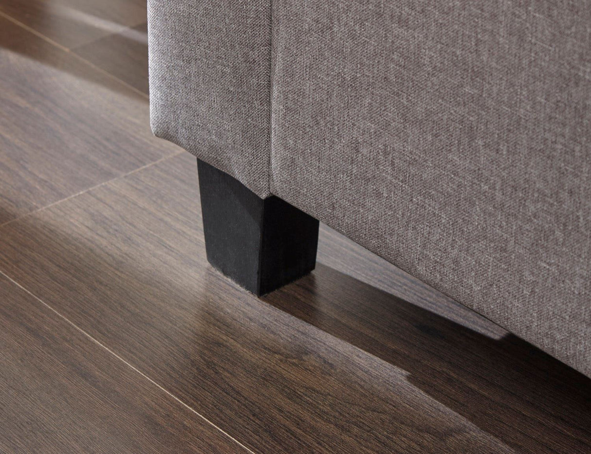 VERONA WINDOW SEAT GREY FABRIC