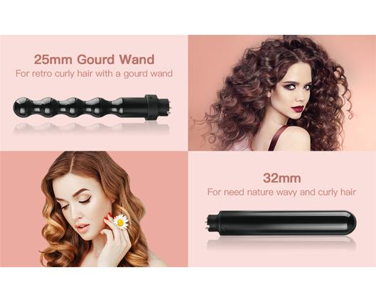 5-in-1 Curling Wand Set