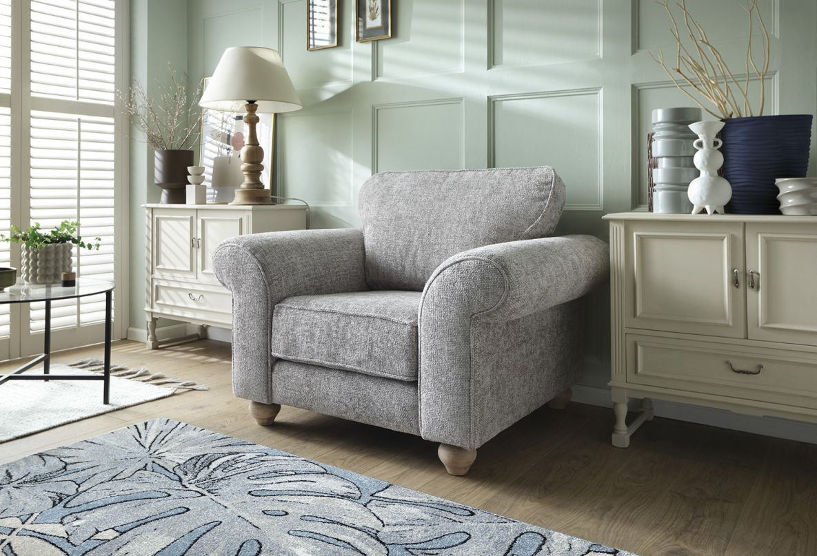 Ingrid Armchair - Ash Grey