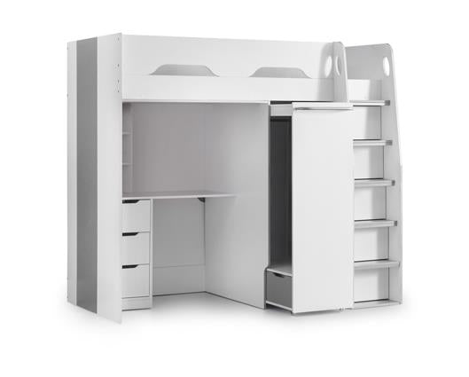 PEGASUS HIGHSLEEPER WHITE / SILVER