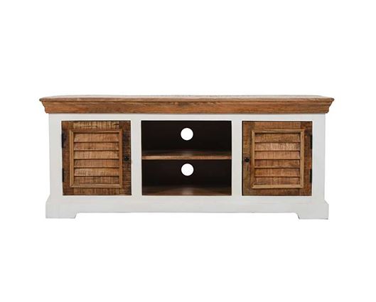 Alfie TV Cabinet Up to 57" Solid Mango Wood