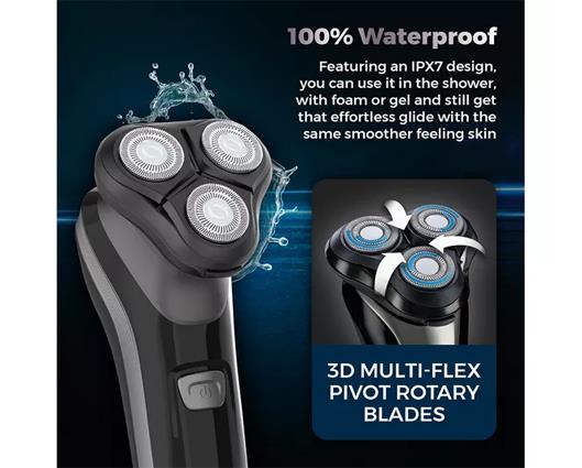 Carmen Hydra Mens Professional IPX7 Shaver