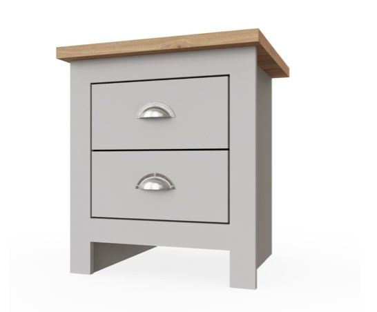 Lisbon Nighstand with 2 Drawers