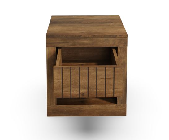 Cartmel Lamp Table Knotty Oak