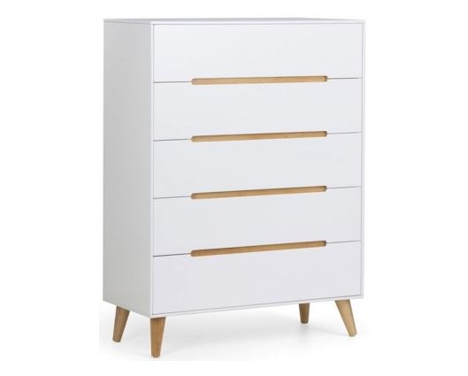Alicia 5 drawer chest