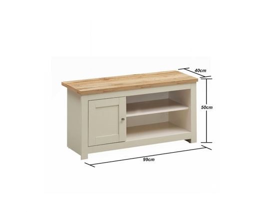 Lisbon TV Unit 1 Door 1 Shelf