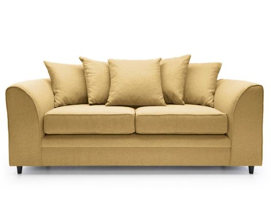 Darcy 3 Seater-Mustard
