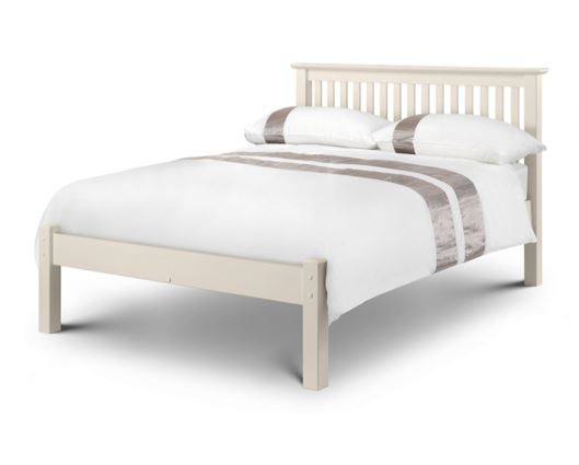 Barcelona LFE Double Bed - White