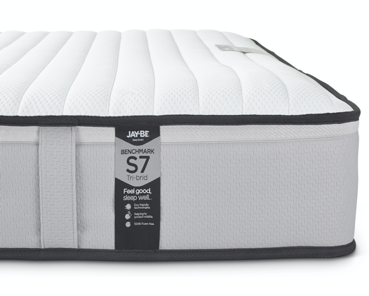 Jay-Be® Benchmark S7 Tri-brid Eco Friendly Mattress - Single