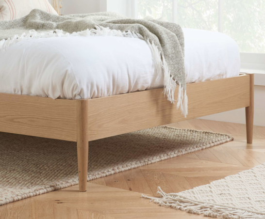 Jesper King Bed - Oak