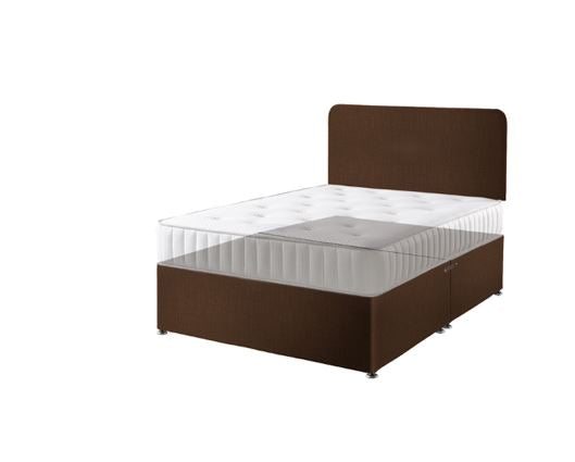 Deluxe Divan Base Brown - 3ft Single