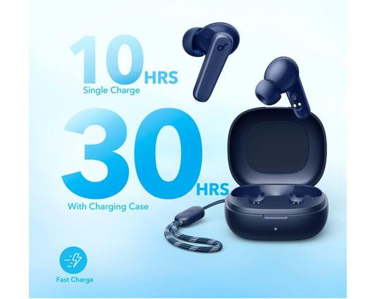 Soundcore by Anker P20i True Wireless Earbuds - Blue
