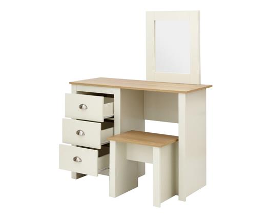 Lancaster dressing table set cream
