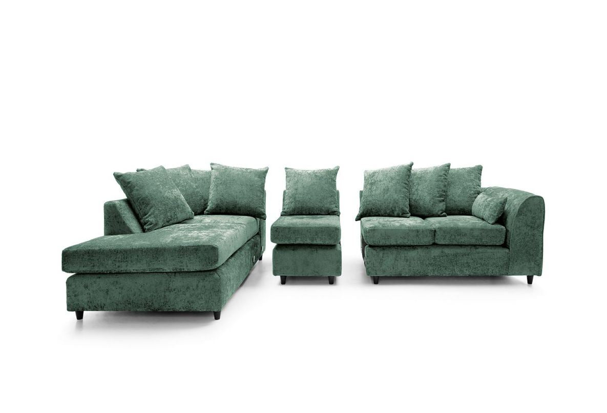 Harriet Left Facing Corner Plus - Rifle Green