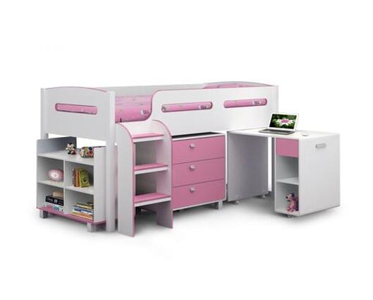 KIMBO PINK CABIN BED