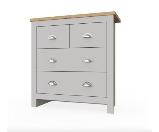 Lisbon 4 Drawer Chest