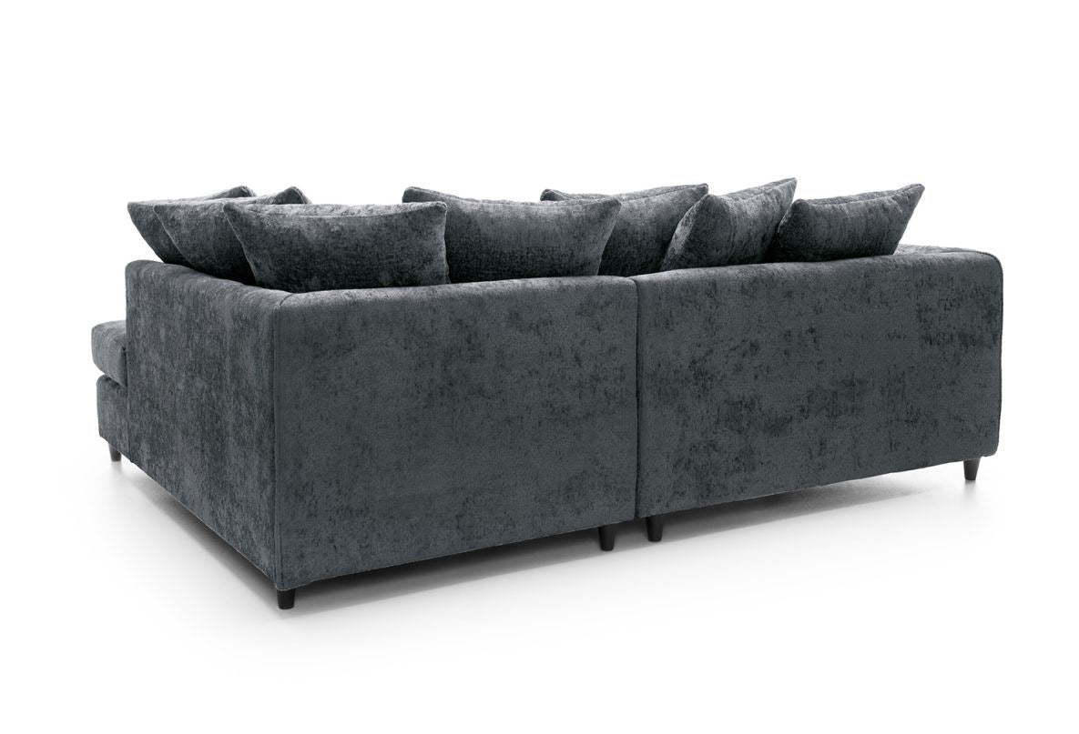 Harriet Right Corner Sofa - Dark Grey